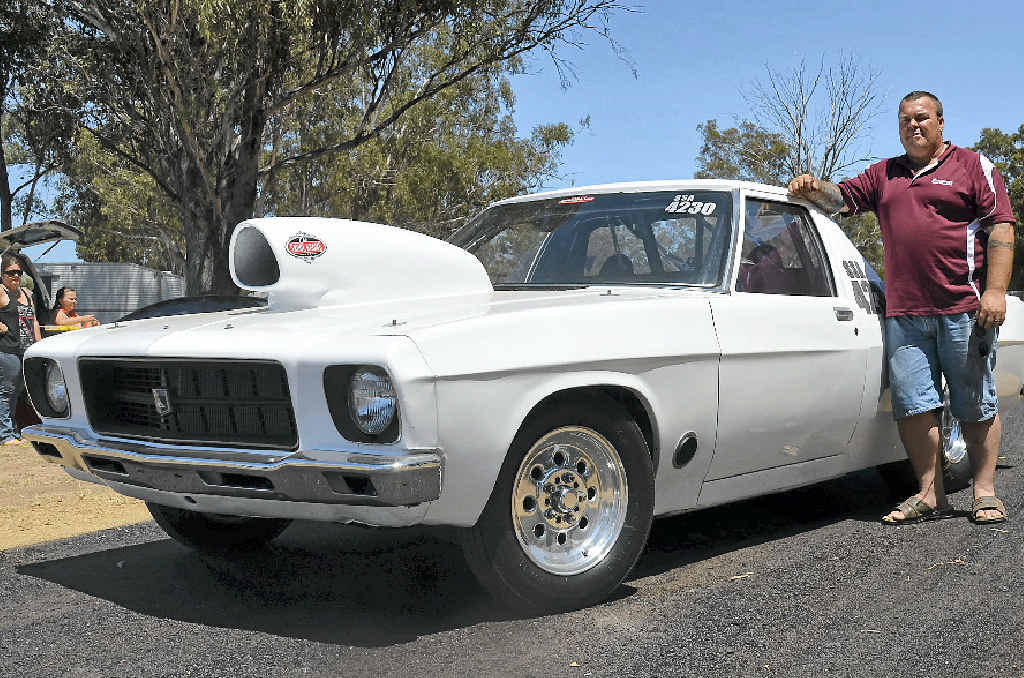 READY TO RACE: Gatton racer Graham Hobbs is hoping to take home a win at Warwick Dragfest this weekend. READY TO RACE: Gatton racer Graham Hobbs is hoping to take home a win at Warwick Dragfest this weekend.
